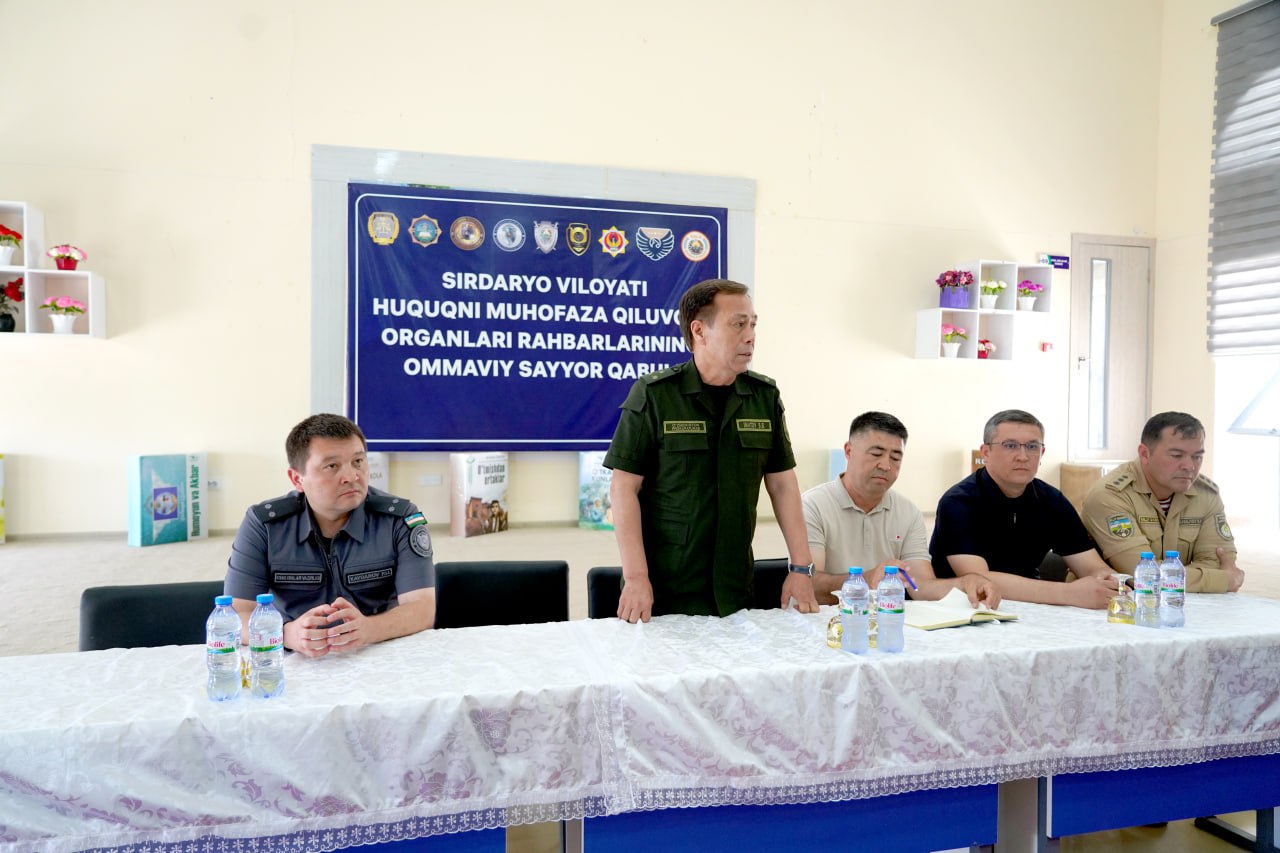 В Баяутском районе состоялся очередной выездной прием правоохранительных органов Сырдарьин…