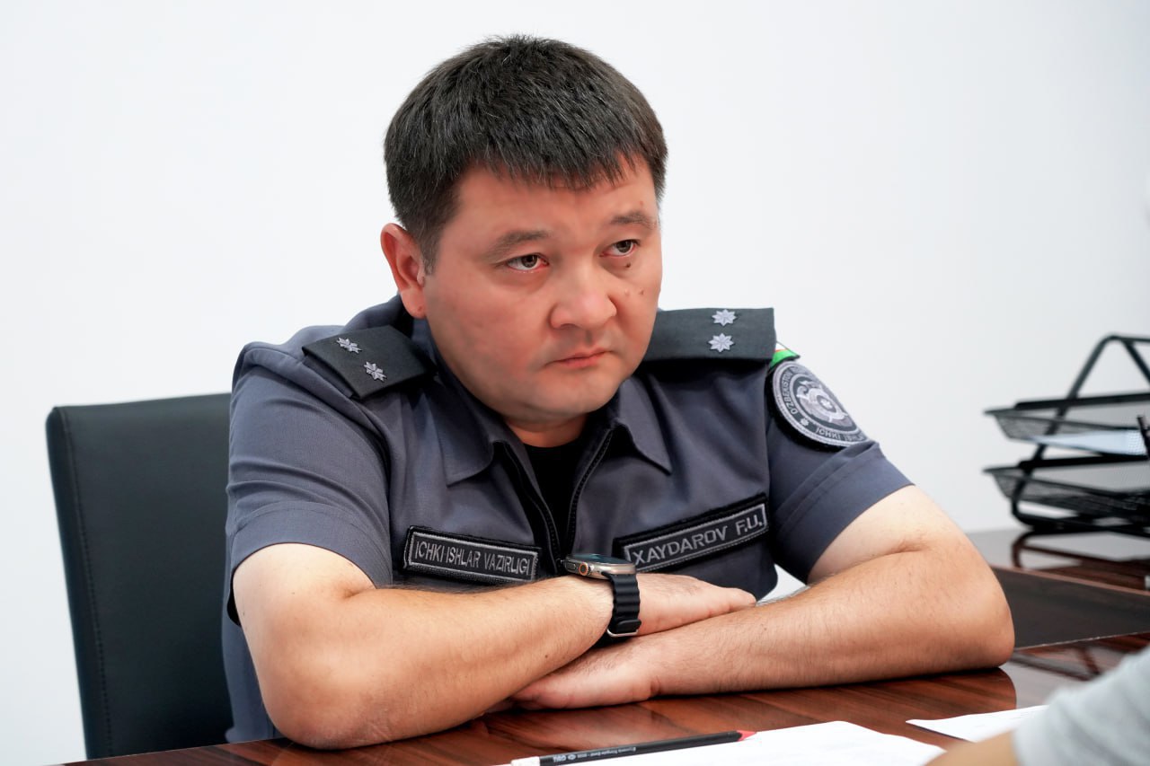 Sirdaryo viloyati Ichki ishlar boshqarmasida jismoniy va yuridik shaxslarning murojaatlari…