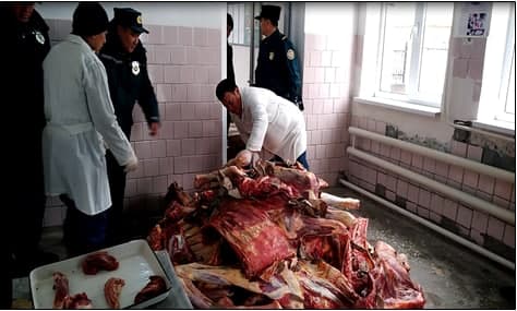 В Сырдарье снова нашли непригодные мясные продукты